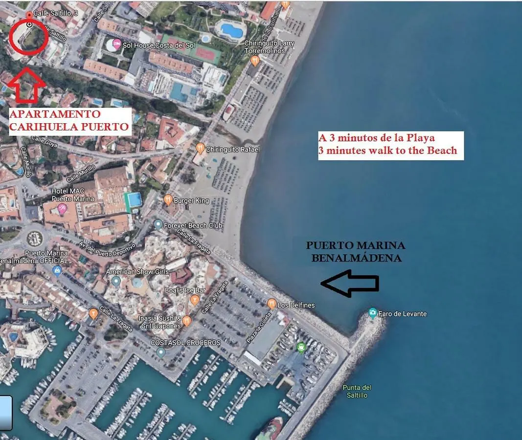Apartamento Carihuela Puerto Torremolinos 0*,